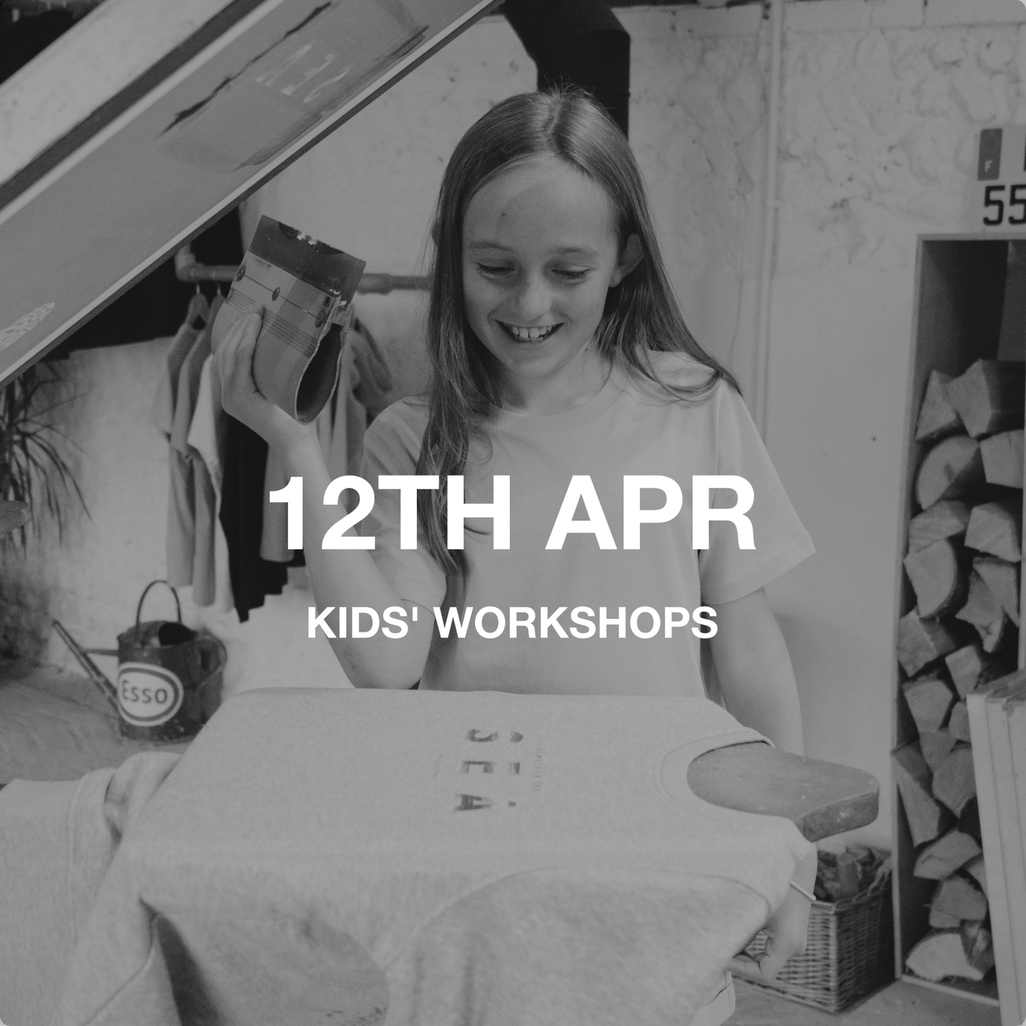Kids Print Workshop - Friday 12th April