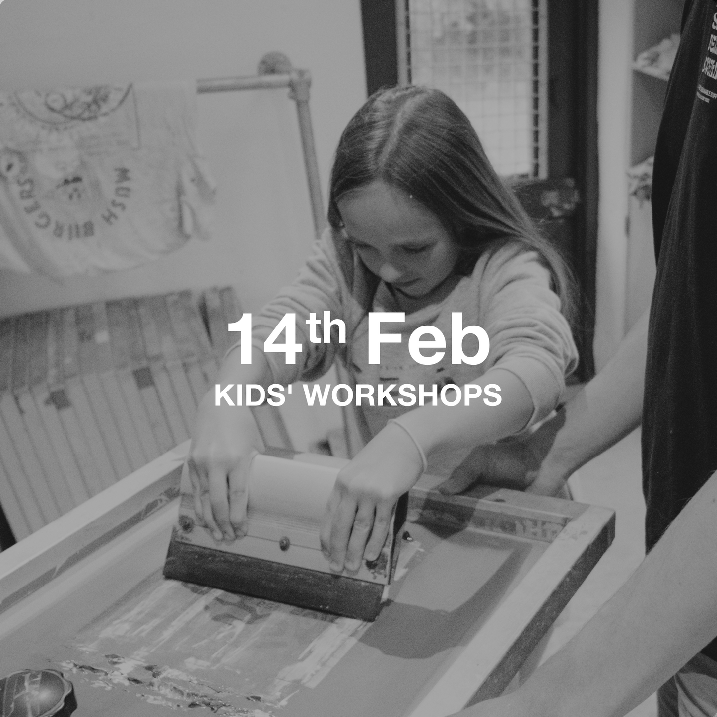 Kids Print Workshop - Saturday 14th February