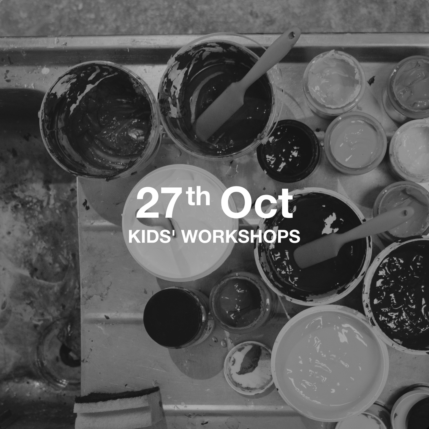 Kids Print Workshop - Monday 27th October