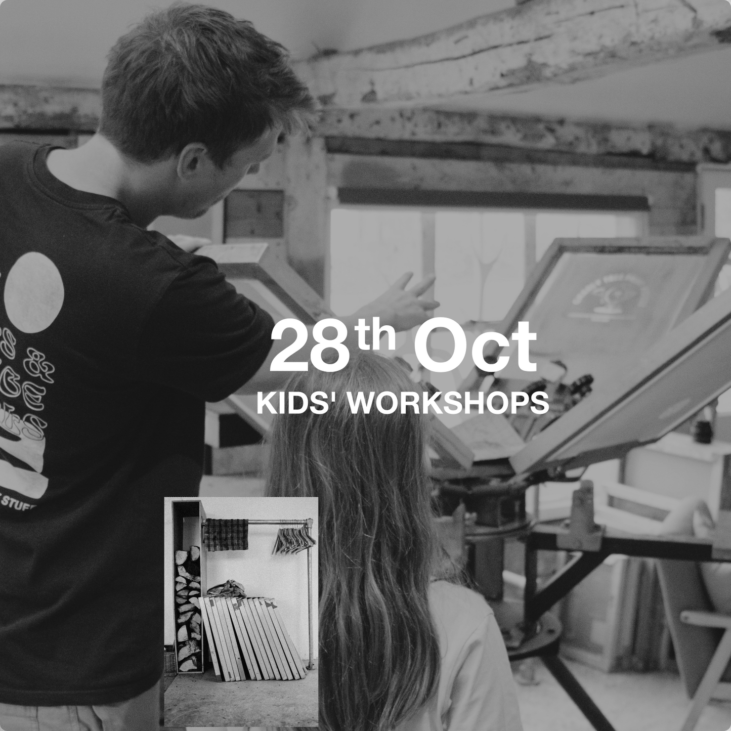 Kids Print Workshop - Tuesday 28th October