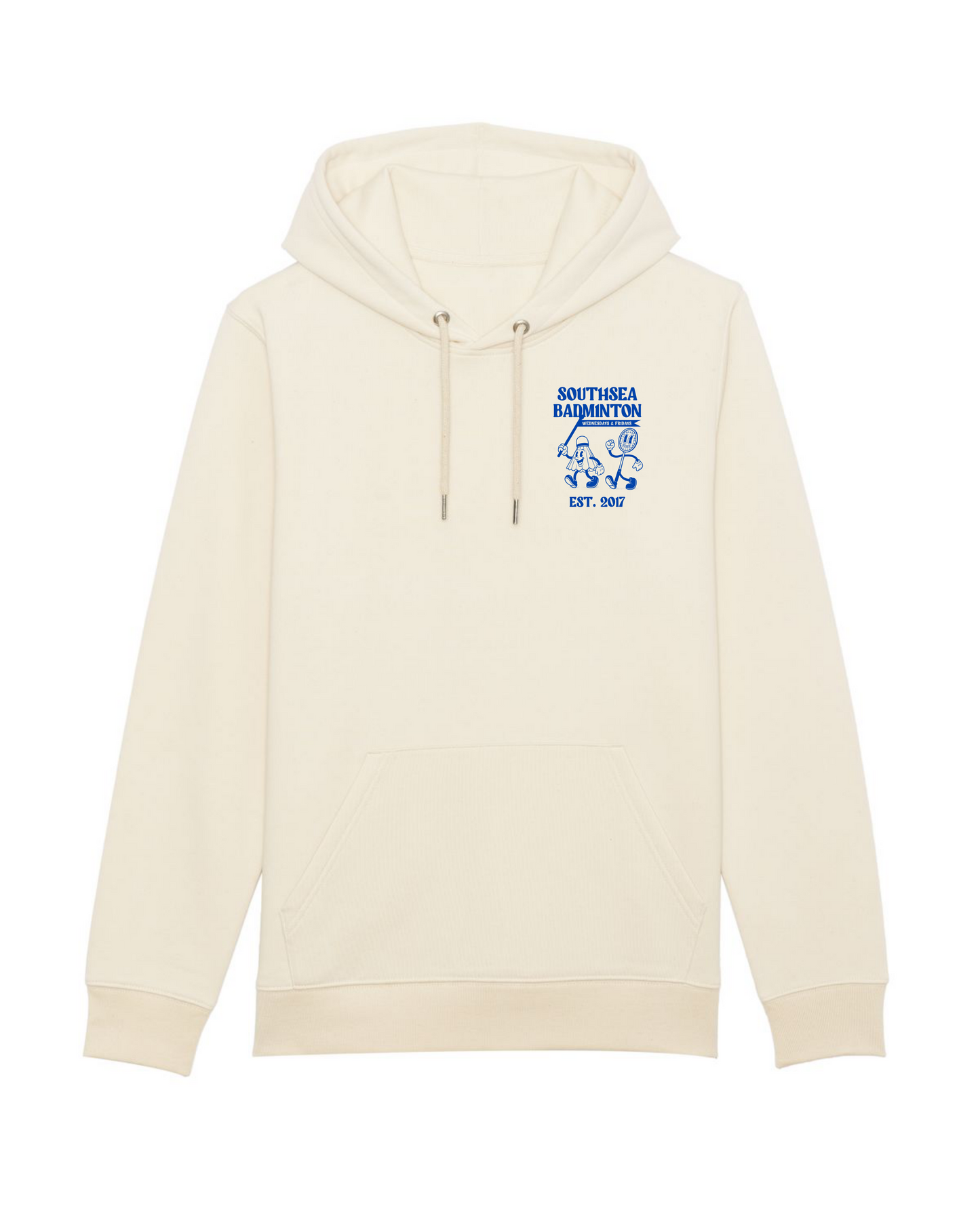 Southsea Badminton Hoodie - Natural Raw
