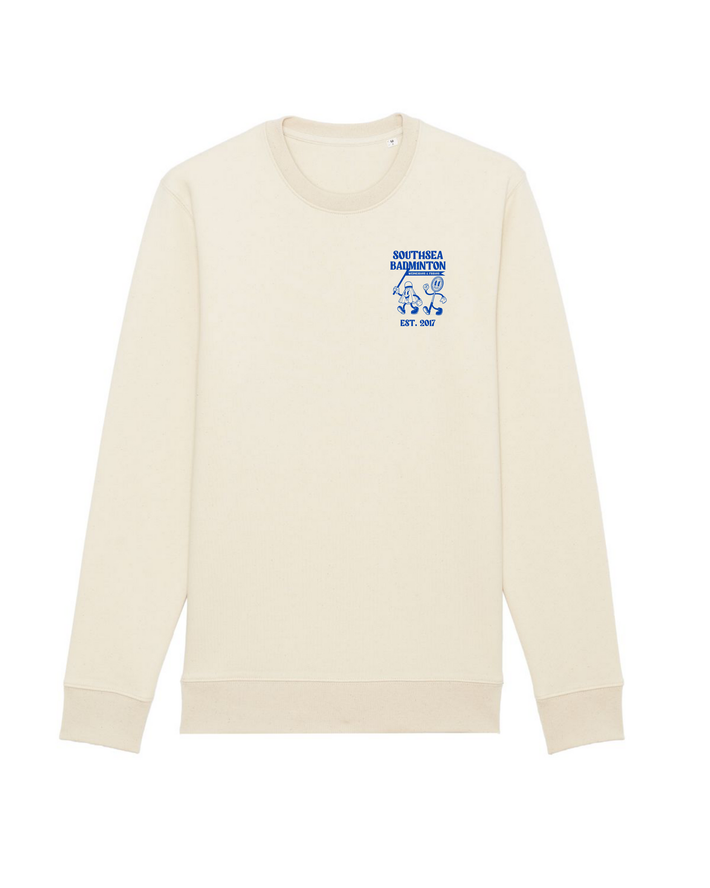 Southsea Badminton Sweat - Natural Raw