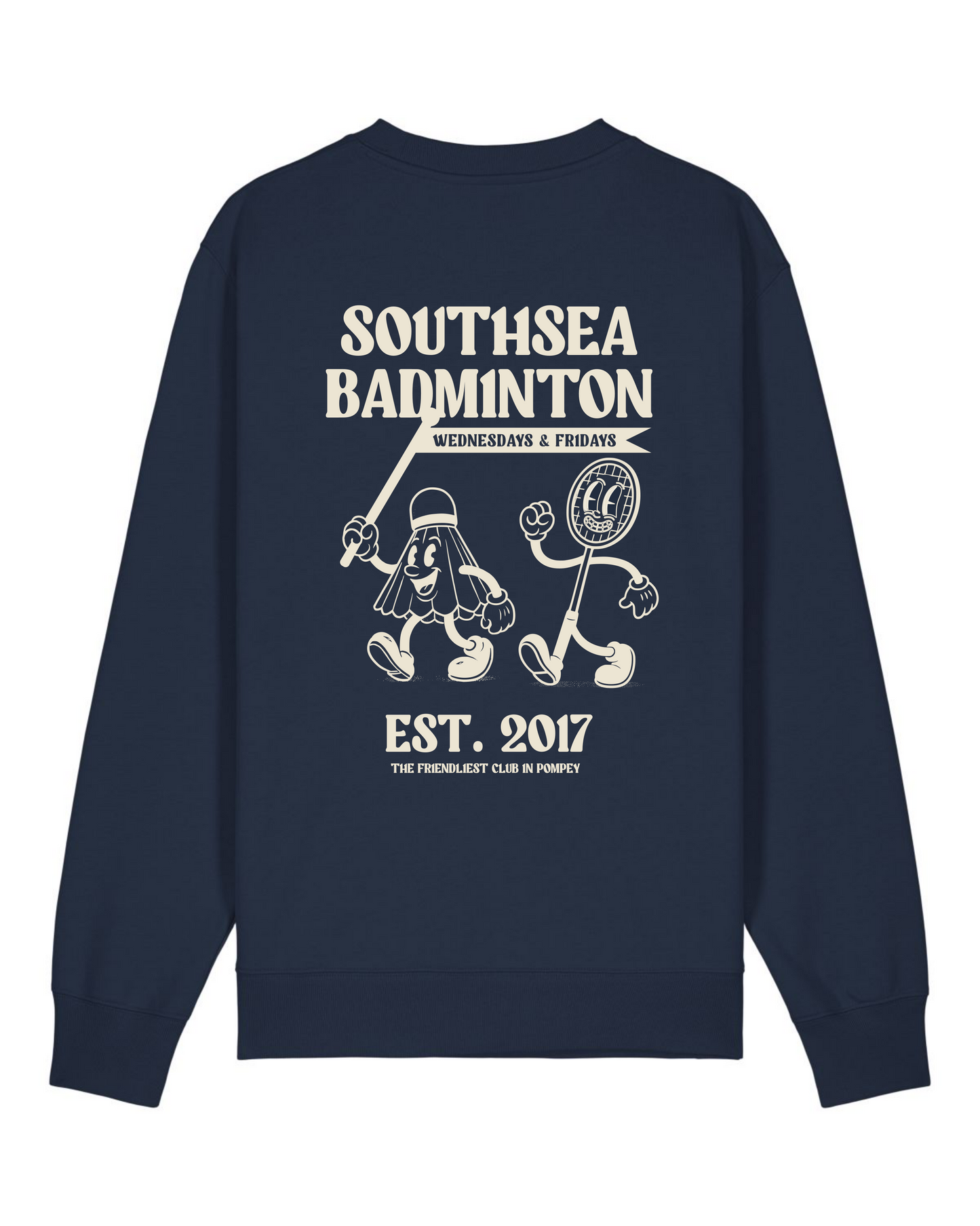 Southsea Badminton Sweat - Navy
